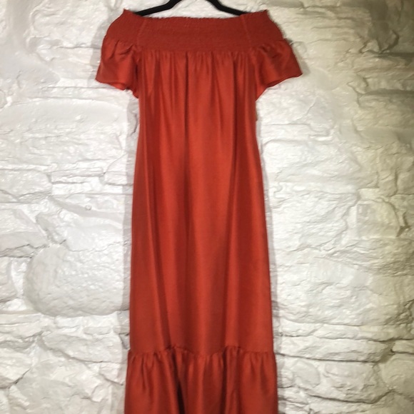 Tory Burch Dresses & Skirts - Tory Burch belted off the shoulder dress